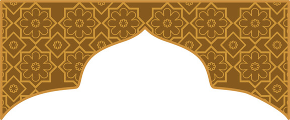 Header Frame with Pattern