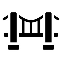 bridge icon illustration