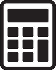 calculator, pictogram