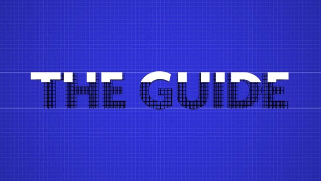 Building Blueprint Text and Title Intro