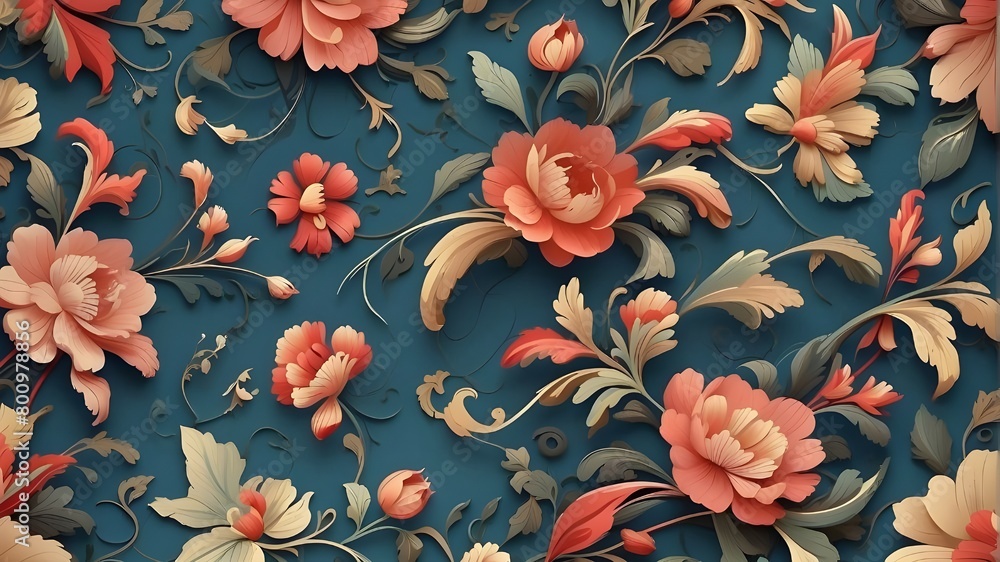 Poster elegant background pattern