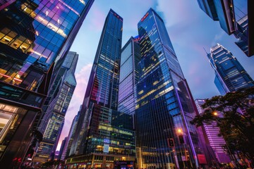 Fototapeta premium business architecture building