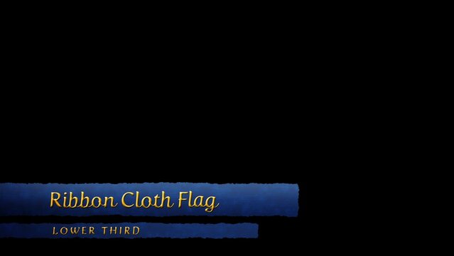 Medieval Inspired Lower Thirds Banner