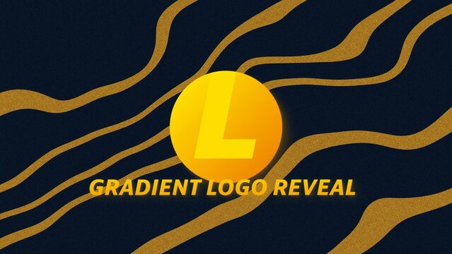 Simple Wavy Logo Reveal Template