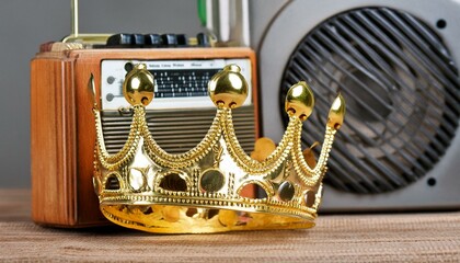 Imperial Broadcast: Crown and Radio Symbol