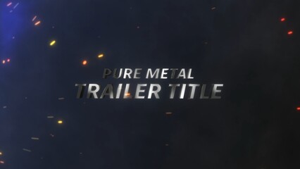 Action Movie Epic Trailer Title Intro