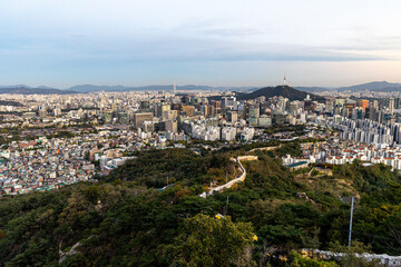 Fototapeta premium Seoul city