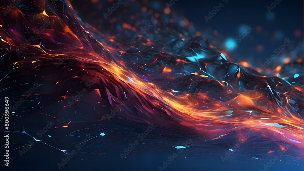 Aufkleber digital background that is abstract. relevant to digital storage, science, teaching, sound and visua