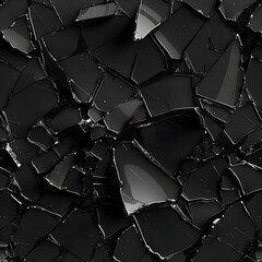 black and white background on black background Generative Ai