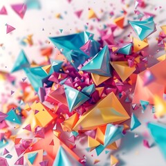 background with stars on white background Generative Ai
