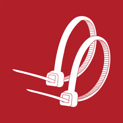 Cable ties icon