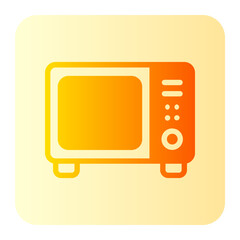 microwave gradient icon