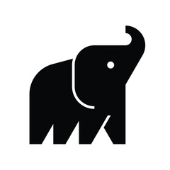 Elephant logo. Icon design. Template elements	