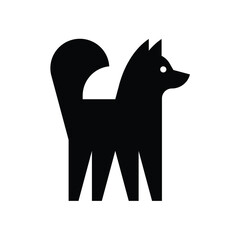 Dog logo. Icon design. Template elements