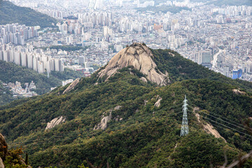 Obraz premium Seoul Mountain