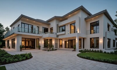 modern luxury villa exterior architecture design