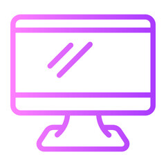 computer gradient icon