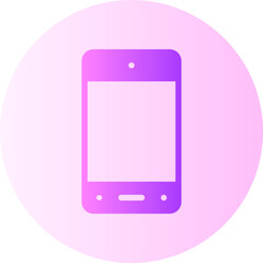smartphone gradient icon