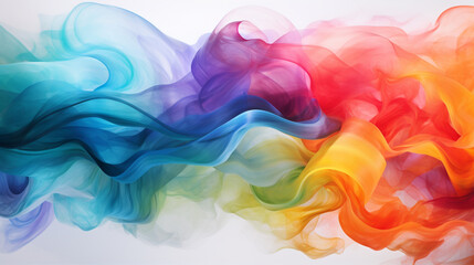 Energetic waves of color representing the vibrancy of scientific progress.