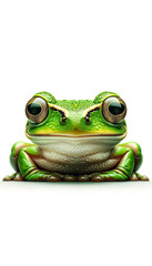 Obraz premium frog isolated on white background