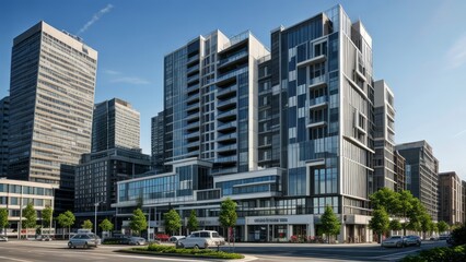 modern luxury tower architecture design