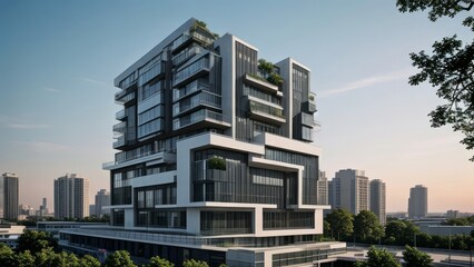 modern luxury tower architecture design