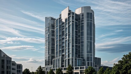 modern luxury tower architecture design