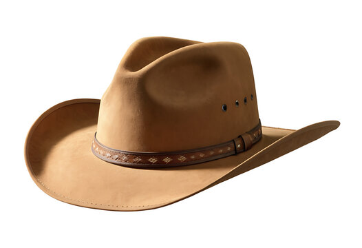 cowboy hat isolated on white