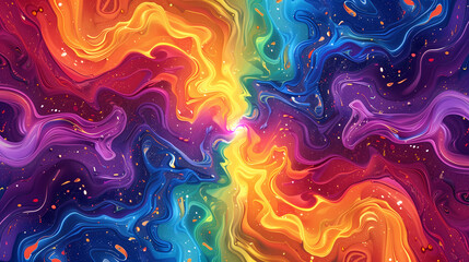 Colourful abstract background