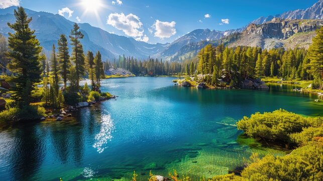 Scenic Twin Lakes: A Breathtaking Pine Forest Getaway at Inyo National Park