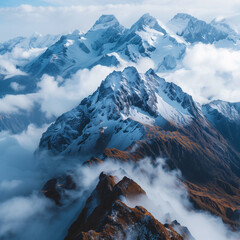 landscape in the mountains