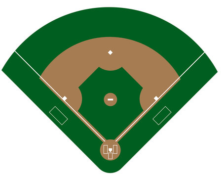 recommend clip art: 
                    This is an illustration of a baseball stadium.