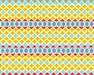 seamless geometric pattern with triangles