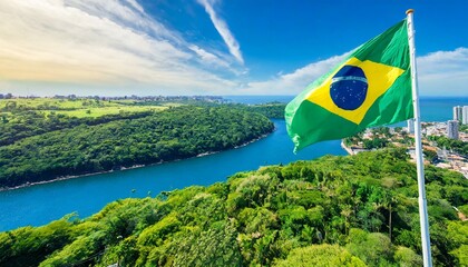 The Flag of Brazil (Brasil)