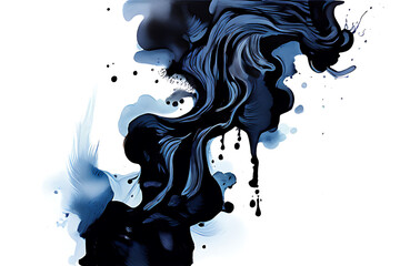 abstract background with a smoke Generatve Ai