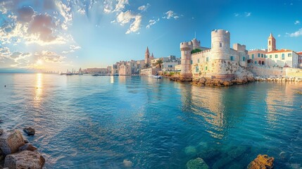 Bari Adriatic Sea Skyline