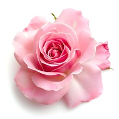 pink rose isolated on white background, High Resolution Pink Rose Isolated On White Background
