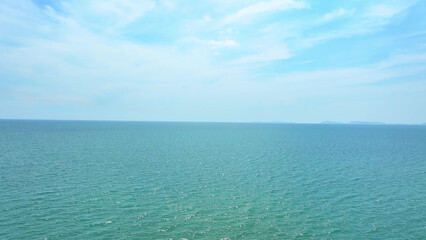 From above, the sea and sky unite in a symphony of blues - a mesmerizing, seamless horizon that...