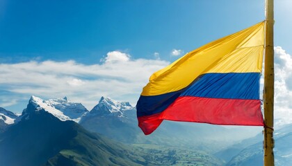 The Flag of Colombia