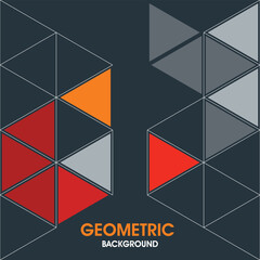 Geometric Background, Lines Art Background