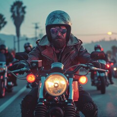 Charity motorcycle event where participants donate crypto to support various causes, combining passions and philanthropy