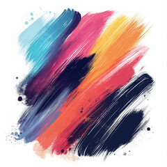 watercolor brush strokes