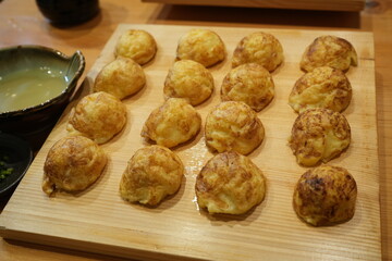 Japanese food, Akashiyaki, Famous in Hyogo, Japan - 日本 兵庫 明石焼き