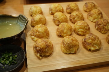 Japanese food, Akashiyaki, Famous in Hyogo, Japan - 日本 兵庫 明石焼き