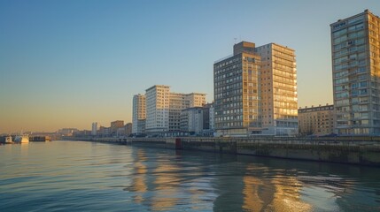 Le Havre Modernist Skyline