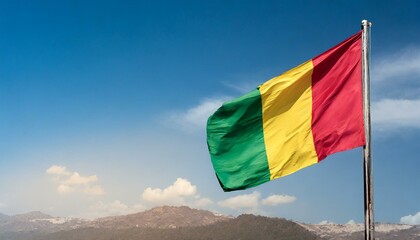 The Flag of Guinea