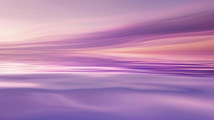 A calming abstract canvas where translucent shades of lavender and lilac blend, reminiscent of a peaceful twilight sky