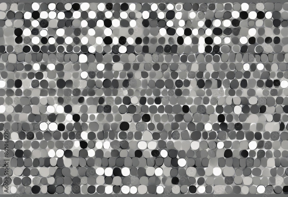 Poster 'background random dots gray pattern templates design creative white abstract digital vector round d