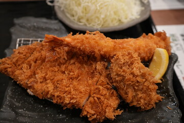 Japanese Food, Tonkatsu, Pork Cutlet - 日本料理 豚カツ
