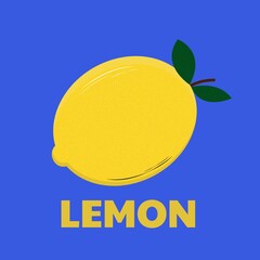 Illustartion vector design of lemon